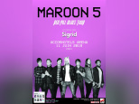 Maroon 5 en concert à l'AccorHotels Arena Bercy de Paris en juin 2019
