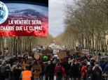 Mobilisations pour le climat à Paris les 20 et 21 septembre 2019