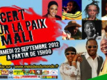 Concert pour la Paix au Mali