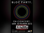 Bloc Party Zénnith de Paris 2013