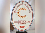 Le label "Restaurant de qualité" lancé par le Collège Culinaire de France 