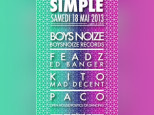 Blood Simple au Showcase avec Boys Noize