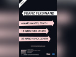 Franz Ferdinand en concert au Zénith de Paris en mars 2014