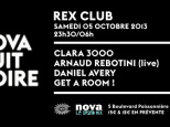 Nuit Noire Nova au Rex Club