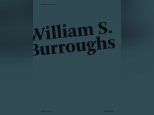 William S. Burroughs, l'exposition à la Semiose Galerie