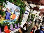 RIO 2 - La forêt amazonienne dans le métro !