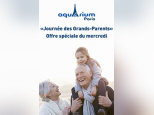 Journée des Grands-Parents, tous les mercredis à l’Aquarium de Paris