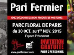 Pari fermier d'automne 2015 au Parc Floral