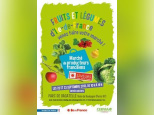 Marché de fruits et légumes 100% francilien au Parc de Bagatelle 