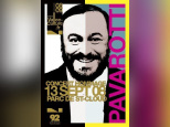 Concert, spectacle, Hommage, Luciano Pavarotti, Domaine de Saint Cloud.