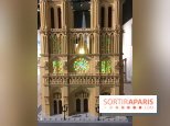 Exposition LEGO à l'Hôtel de Ville - façade de Notre Dame de Paris