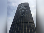 Les JO s'affichent sur la tour Montparnasse