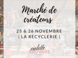 Marché de créateurs spécial Noël par Violette Sauvage à la Recyclerie
