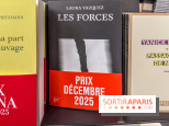 Prix Décembre 2025 : Laura Vazquez récompensée pour son roman poétique "Les Forces"