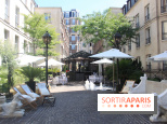 Le restaurant-terrasse des Jardins du Marais