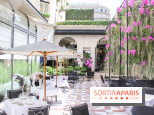 La terrasse aux 5 étoiles Michelin du George V, exception