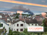 Yvelines : un important incendie en cours au sud de Paris, un impressionnant panache de fumée visible à des kilomètres
