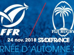 Rugby : Match France-Fidji au Stade de France le 24 novembre 2018 