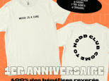 "Club where soul matters", le t-shirt anniversaire et solidaire du Nodd Club 