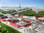 Paris 2024 : les premières images du site olympique de la place de la Concorde