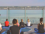 Des cours de yoga sur la terrasse de la tour Montparnasse