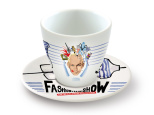 Des tasses San Marco aux couleurs du Fashion Freak Show de Jean Paul Gaultier