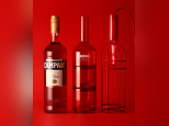 Un coffret inédit Campari "Ceci n'est pas une bouteille n°2" en vente chez Fleux