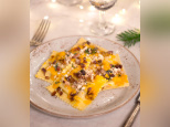La recette des Ravioloni di zucca e amaretti de Fabrizio Cosso, chef d'Eataly Paris