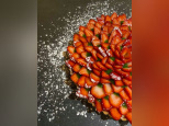 La recette de la tarte aux fraises et son gel de persil du chef Thomas Danigo