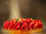 La recette de la tarte aux fraises d'Eric Kayser