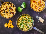 Les mac'n'cheese de la cheffe Caroline Rostang en livraison