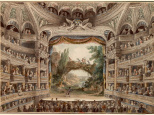 Intérieur de la Comédie-Française en 1790