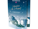 Le calendrier de l'Avent 2021 de la chocolaterie Monbana