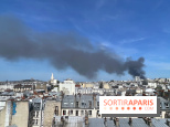 Important incendie en cours à Aubervilliers