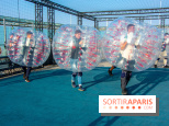Animation de Bubble Foot sur la Tour Montparnasse