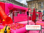 Le pop up d'une célèbre enseigne de maquillage et ses activités fun sur le parvis Saint Lazare