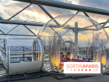 Bulle de rêves : la terrasse d'hiver du restaurant George au sommet du Centre Pompidou