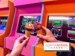 Insolite: un pop up hybride entre bar à glaces & bar à jeux d'arcade en plein cœur (glacé) de Paris