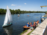Le Festival de l'Eau 2025 à Montesson (78): baptême de voile gratuit, pédalos, marché artisanal, ...