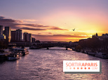 Visuel Paris - coucher de soleil - Seine