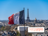 visuel Paris visuel  -  France - Tour Eiffel - drapeau