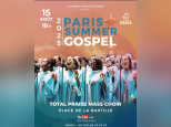 Concert de gospel gratuit sur la place de la Bastille ce jeudi 15 août pour l'Assomption !