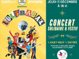 Concert Solidaire de L'Ultrabal le 11 décembre Paris 12