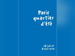 paris quartier d'été