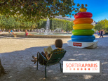 Photos : Jouets géants Fisher Price au Jardin du Palais Royal