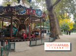 Visuels Parc Monceau à Paris 8e arrondissement  - carrousel enfant