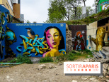 Spot 13 : le lieu éphémère de street art en plein air à Paris, nos photos