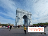 L'Arc de Triomphe empaqueté, nos photos