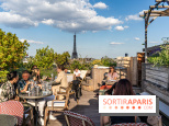 La terrasse en Rooftop du Brach, le bar perché dans un jardin potager