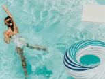 La piscine éphémère du parc Georges-Valbon à la Courneuve, pour une baignade gratuite cet été